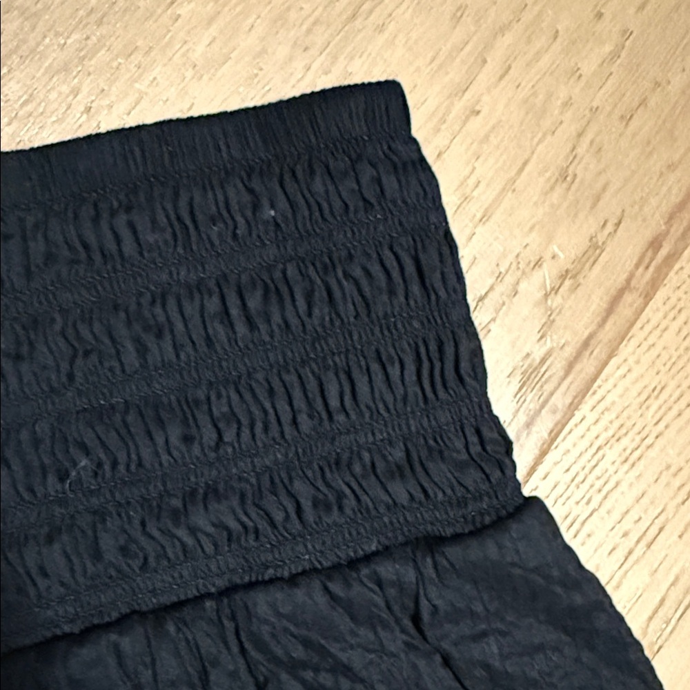 AYR Elegant Black A-Line midi maxi stretch Skirt S - Picture 5 of 5